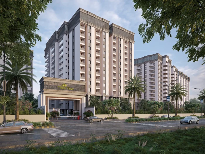 Residential Temple Flower project in Berhampur by Dhiraj Sky Estate LLP