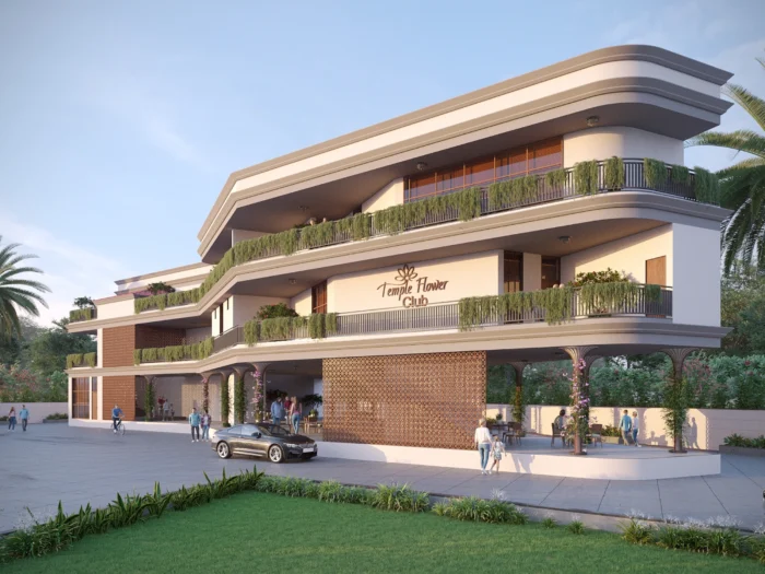 Temple-Flower-Club-View