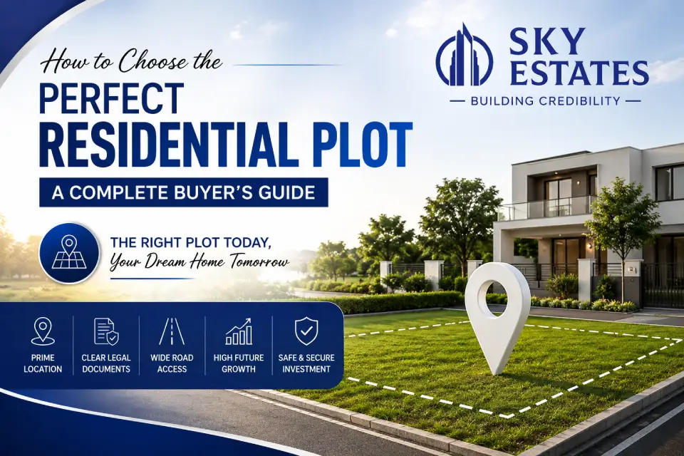 How to Choose the Perfect Residential Plot for Your Dream Home: A Complete Buyer’s Guide